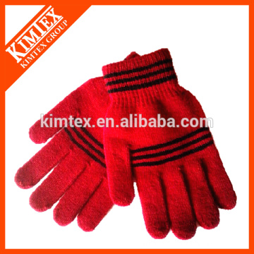 Acrylic knit gloves one size fits all